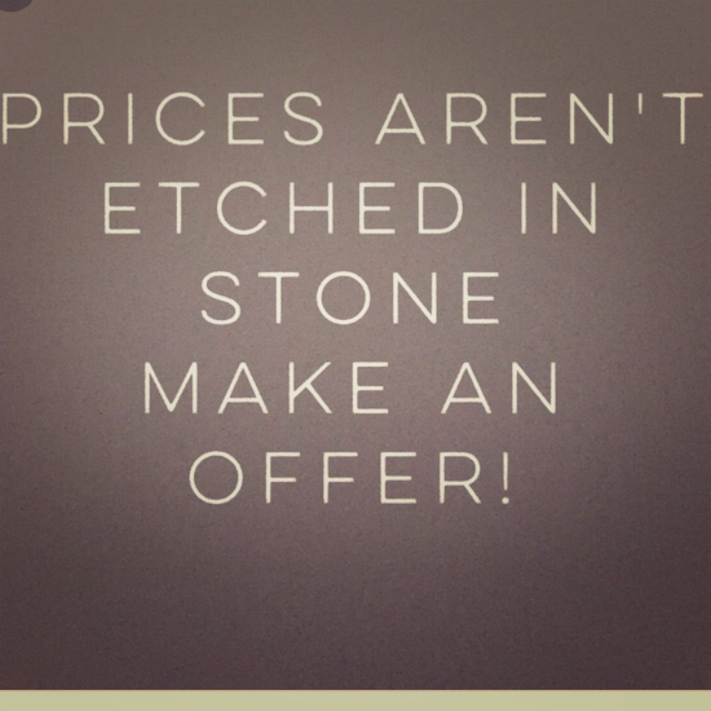 All reasonable offers considered 😀